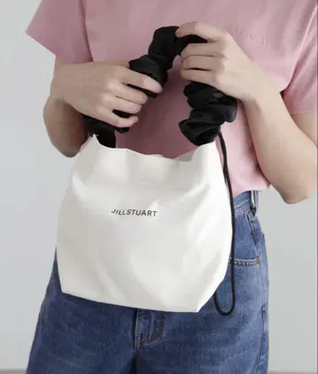 JILLSTUART 질스튜어트 비 프리 토트 미니백 화이트 토트백