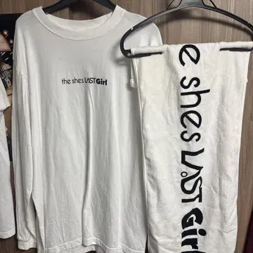 the shes LAST Girl 롱T 타월 세트