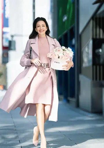 카탈로그 게재 엠즈 그레이시 스프링 코트