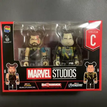 MARVEL Happy 복권 BE@RBRICK 2체 세트 C상