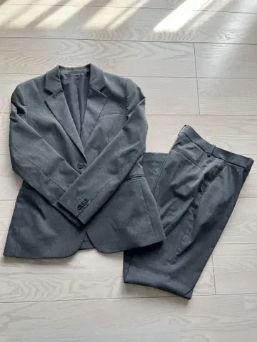UNIQLO 그레이 비즈니스 정장 상하의 M 사이즈