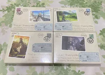 미개봉 새상품, 최초 한정 Blu-ray 바이올렛 에버가든 1~4