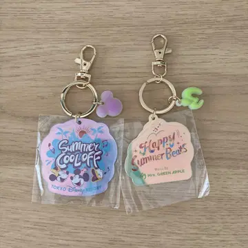 서머 쿨오프 키체인 Mrs. GREEN APPLE 디즈니