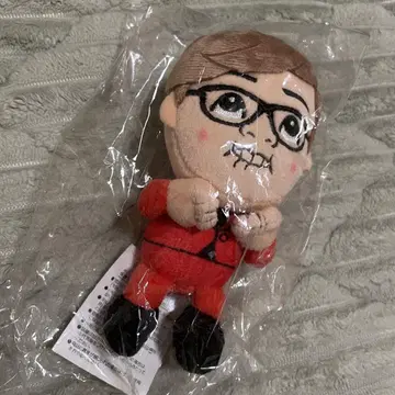 HIKAKIN 음성 포함 마스코트 봉제 인형 빨간색 수트