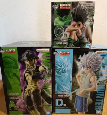 제일복권 HUNTER x HUNTER A, C, D상 피규어 세트