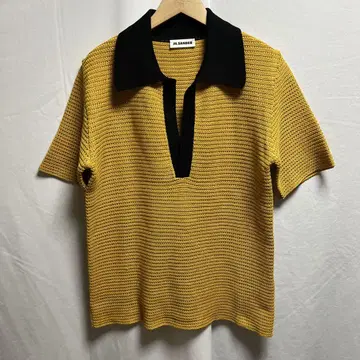 25SS JIL SANDER 질 샌더 반팔 니트 피케 셔츠 50