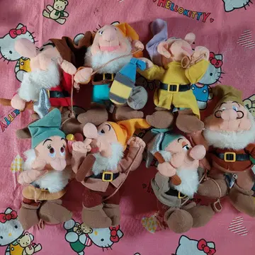 7인의 소인 봉제 인형