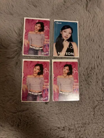 NAYEON 오프라인 복권 트레이딩 카드
