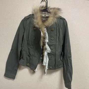 페어리 그런지 카키 자켓