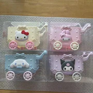 산리오 카트형 소품함 키티 마이멜로디 쿠로미 시나몬 소품함