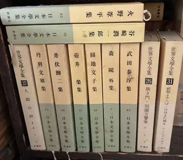 일본 문학 전집 세계 문학 전집 모리 오가이