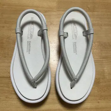 buntaro mbt 베이지 24cm 샌들 플립플랍