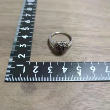 새상품급 THL 새뮤얼 아론 하트 실버 반지 실버 925
