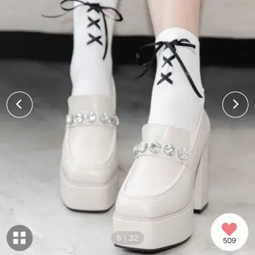DearMyLoveMillor 크리스탈 로퍼 유메텐보