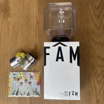 timelesz FAM 응원봉 은색 테이프 미개봉 파르코 캠페인 스티커