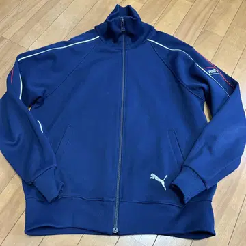PUMA 80s 90s 빈티지 그린 택 트랙 자켓