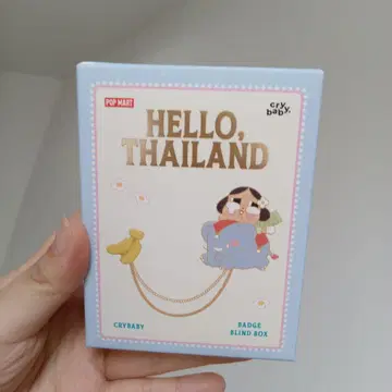 Hello Thailand 핑 배지 미개봉