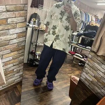 네이비 치노 팬츠 플리츠 DOCKERS 다커스 아메카지 2턱
