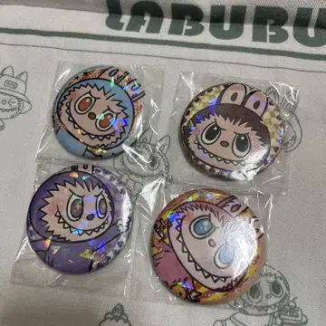러브부 캔뱃지 4개 세트 홀로그램