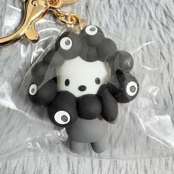 산리오 포차코 블랙 미야쿠미야쿠 키링 만박 회장 한정판