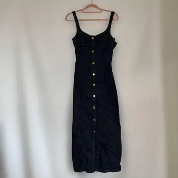 ZARA 데님 롱 원피스