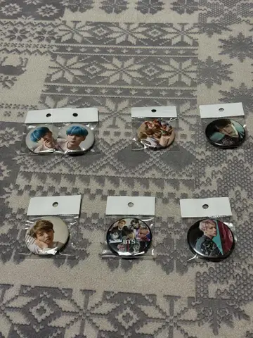 BTS 캔뱃지