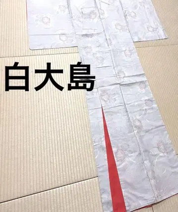 화이트 오시마 카타스식 연한 꽃
