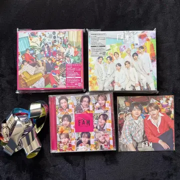 timelesz 앨범 FAM 3가지 형태 CD Blu-ray 은색 테이프