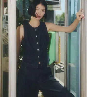 ZARA 데님 셋업