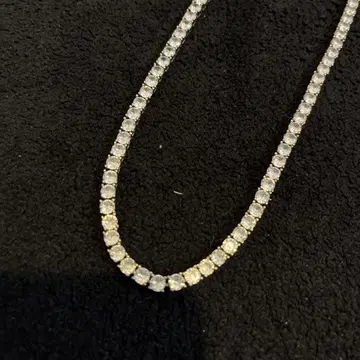 크리스탈 스톤 목걸이 약 45cm