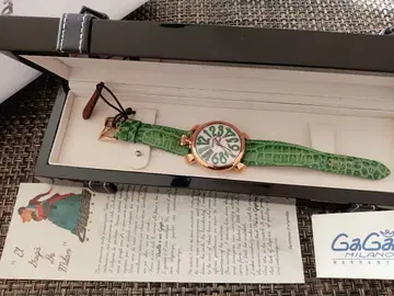 가가밀라노 손목시계 그린