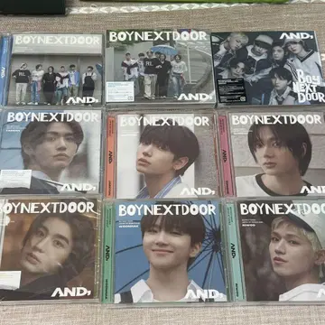 BOYNEXTDOOR AND 트레이딩 카드 스티커 포함