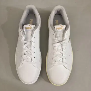 [ 미사용 새상품 ] 푸마 PUMA 스니커즈 골드 화이트 신발