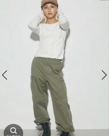 LAGUAGEM WAIST STRING 카고 팬츠