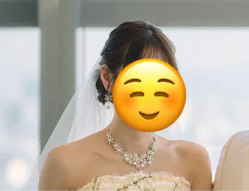 결혼식 액세서리 세트 귀걸이