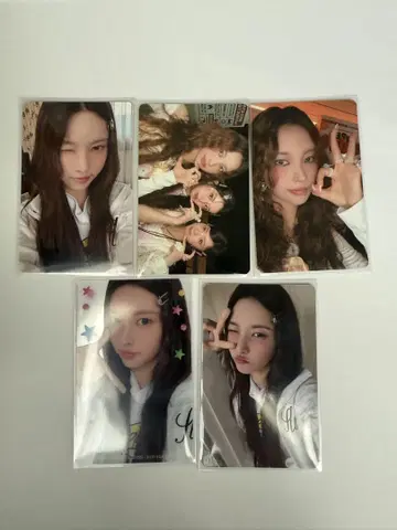 ILLIT 시간아 멈춰라 트레이딩 카드 유나 세트