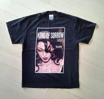 SADE 샤데이 KING OF SORROW 2001 밴딩 T셔츠