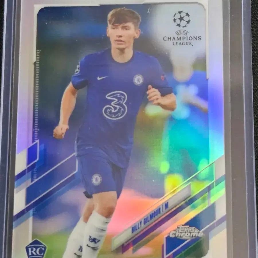 20/21 Topps Chrome Chelsea Billy Gilmour Refractor Rookie Soccer Card  #빌리길모어,#리플랙터,#루키축구카드,#첼시카드 on Bunjang Global Site.