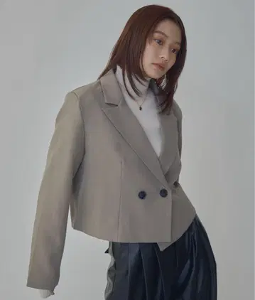 택 포함 새상품 bita. 더블 숏 자켓