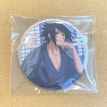 NARUTO 돌풍전 느긋하게 있다니깐요 캔뱃지 글리터 사스케