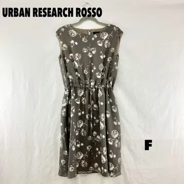 W0343T URBAN RESEARCH ROSSO 슬리브리스 원피스