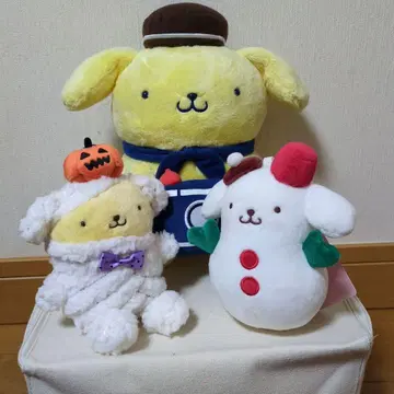 산리오 폼폼푸딩 봉제 인형 묶음 판매