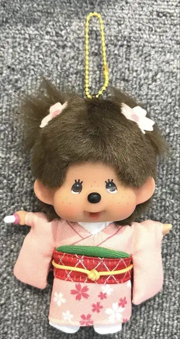 몬치치 사쿠라 기모노 몬치치 키체인