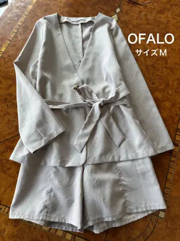 OFALO 셋업 M 사이즈 라이트 베이지