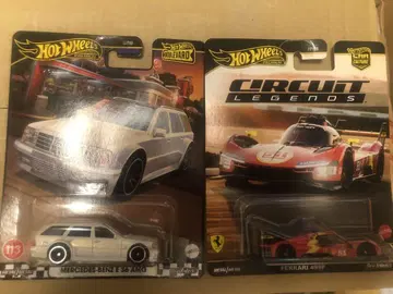 핫휠 벤츠 E 36 AMG 페라리 499P 2대