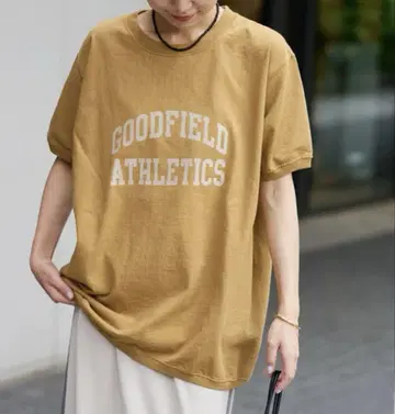 [ Goodwear ] 7.2oz 크루넥 반팔 티셔츠 머스타드