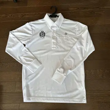 Munsingwear 버튼 다운 피케 셔츠