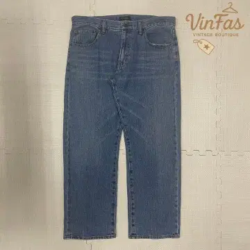 빈티지 캐주얼 스트레이트 데님 팬츠 청바지 바지
