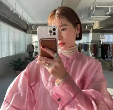 SWITCH SHEER SHIRT 클라네