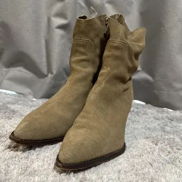 ZARA 스웨이드 부츠 42